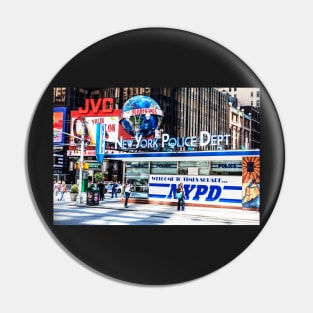 Times Square New York Police Dept Pin