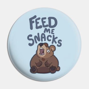 Feed Me Snacks Pin