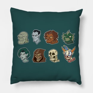 Monster Heads Pillow