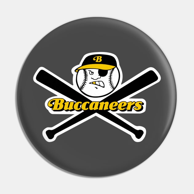 Retro Salem Buccaneers Minor League Baseball 1987 Pin by LocalZonly