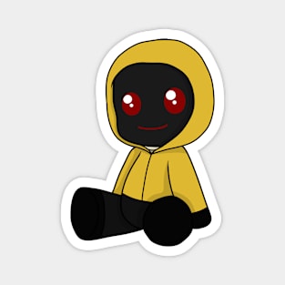 hoodie doll chibi Magnet