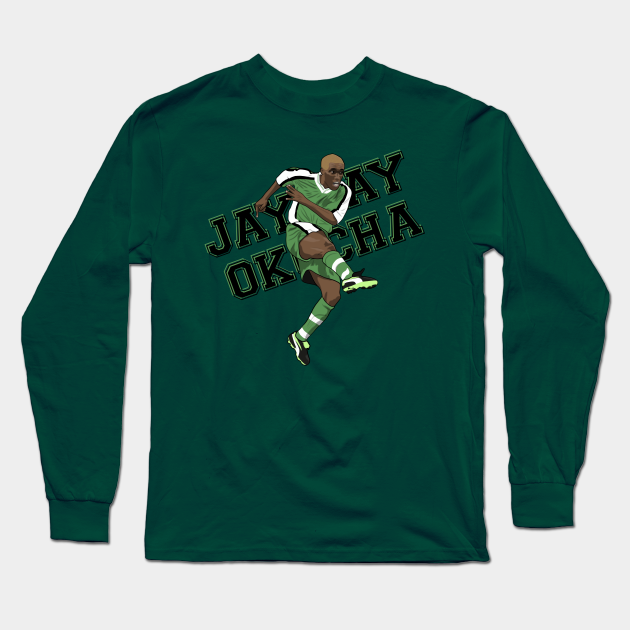 Jay Jay Okocha Nigeria Football Jay Jay Okocha Long Sleeve T Shirt Teepublic