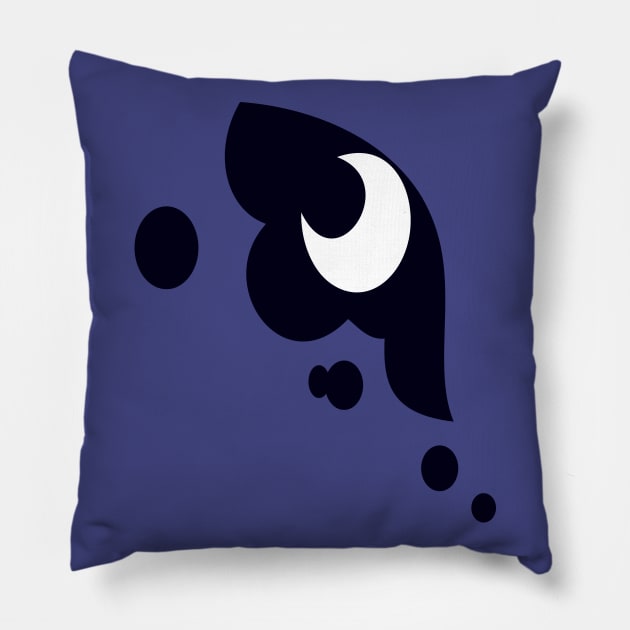 My little Pony - Princess Luna Cutie Mark Pillow by ariados4711