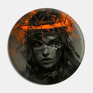 The Martyr In Crown Of Thorns Pin