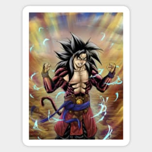 Super Saiyan 4 Limit Breaker Goku Sticker for Sale by dvgrff229