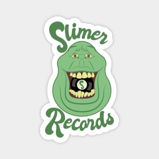 Slimer Records (Full Color) (Ghostbusters) Magnet