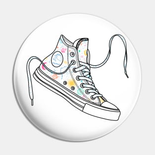 Aquarius high tops - Pastel colours Pin