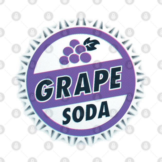 Up Movie Grape Soda bottle cap by GraficBakeHouse