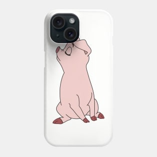 Hen Wen, Psychic Pig from the Black Cauldron, Sassy Phone Case