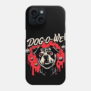 Dog  Jason  Halloween Vintage "DOG O WEEN" Phone Case