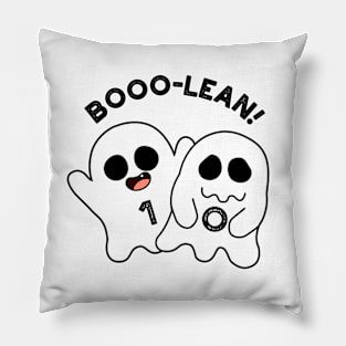 Boo-lean Funny Computer Ghost Boolean Pun Pillow