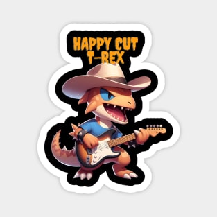 Happy Cut T-Rex Magnet