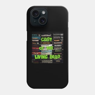 Cast of the Living Dead Logo Phone Case