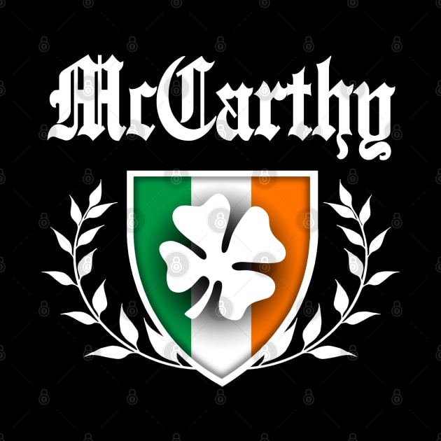 McCarthy Shamrock Crest by robotface