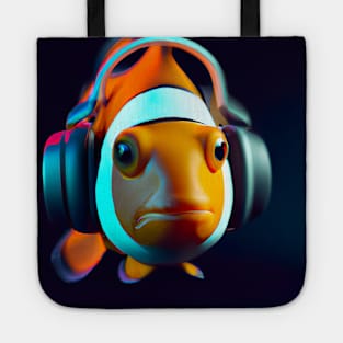 Clownfisch Headphones Tote