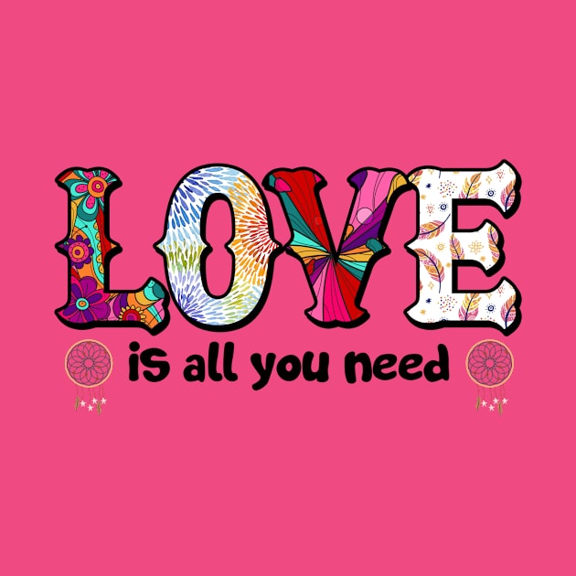 Love is All You Need by PaperMoonGifts