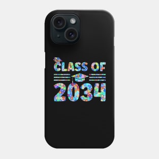 kindergarten to graduation class of 2034 Phone Case