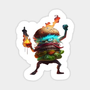 Naughty burgers Magnet