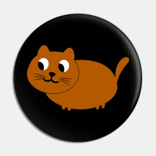 Draw vector illustration character collection cute cat.Doodle cartoon style. Pin