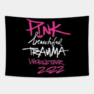PINK BEAUTIFUL TRAUMA  2022, T SHIRT, TRAUMA TE T-Shirt Tapestry