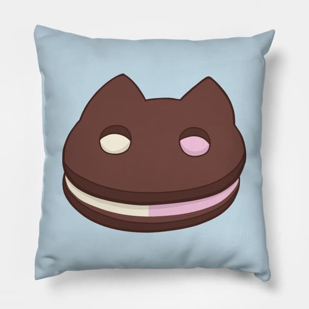 Steven Universe Cookie Cat Pillow by valentinahramov