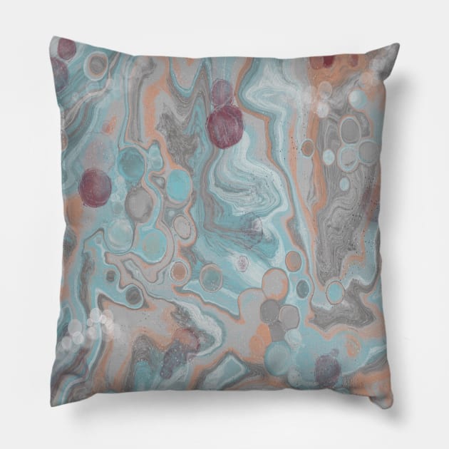 Stream Pillow by MayGreenAbgrall