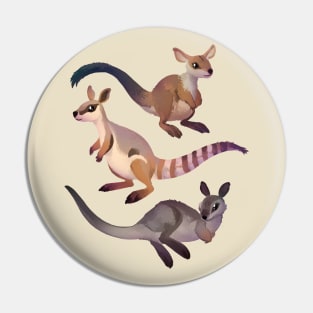 Rock Wallabies Pin