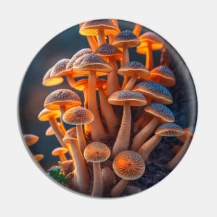 Mushroom Forest Calm Tranquil Nature Peaceful Season Outdoors Pin