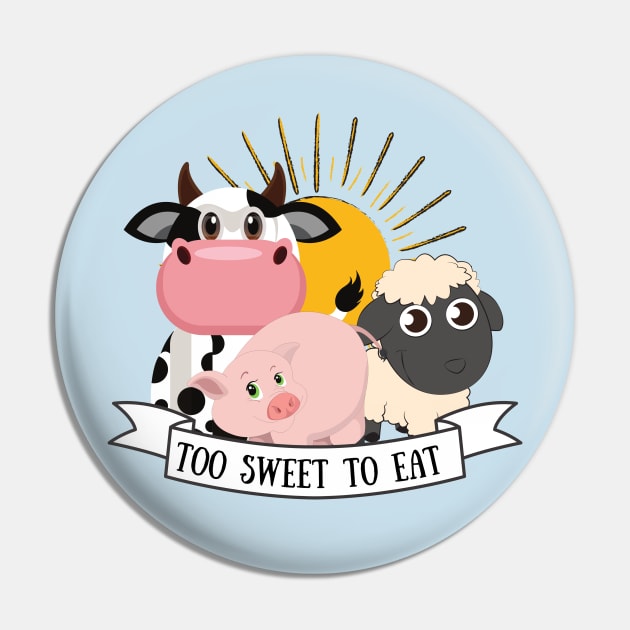 Too Sweet to Eat Pin by Unique Treats Designs