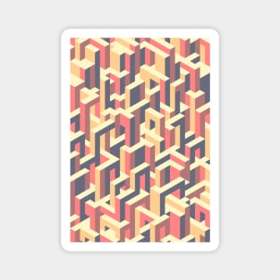 Abstract - Isometric - Sunshine Magnet