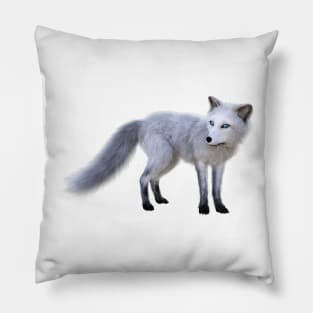 Arctic Fox Pillow