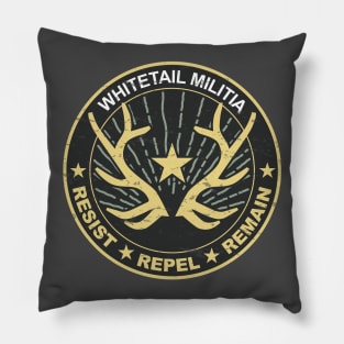 Whitetail Militia Pillow