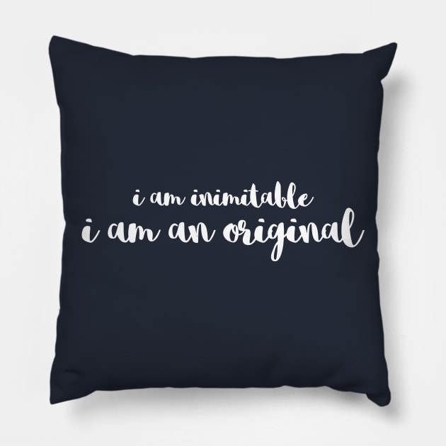 I am an Original Pillow by savvymavvy