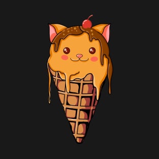 cat ice cream T-Shirt