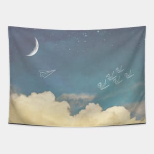 Paper Sky Tapestry