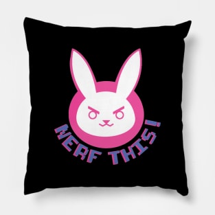 Nerf This! - D.Va Overwatch Pillow