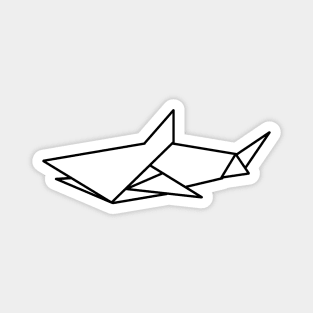 Origami Shark Magnet