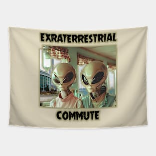Extraterrestrial Commute Tapestry