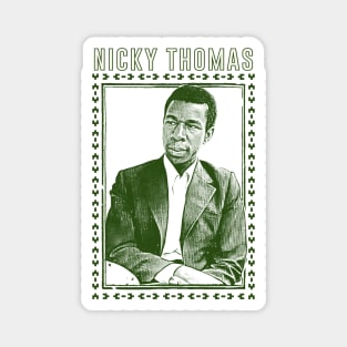 Nicky Thomas /// 70s Reggae Original Design Magnet