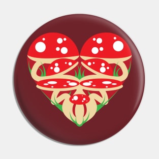 Mushy Heart Pin