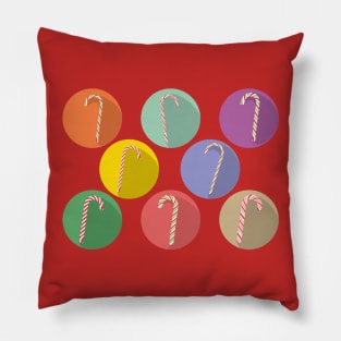 Candy Canes Pillow