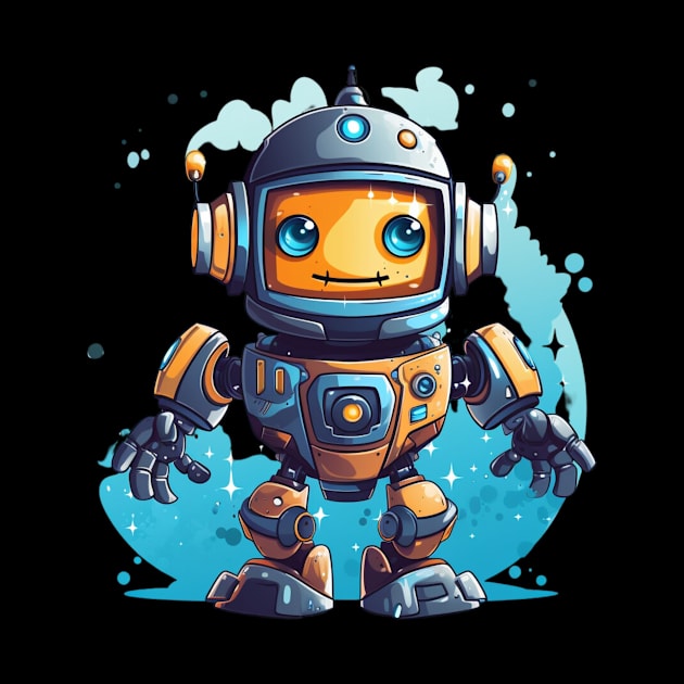 Space Robot by Cosmic Tees