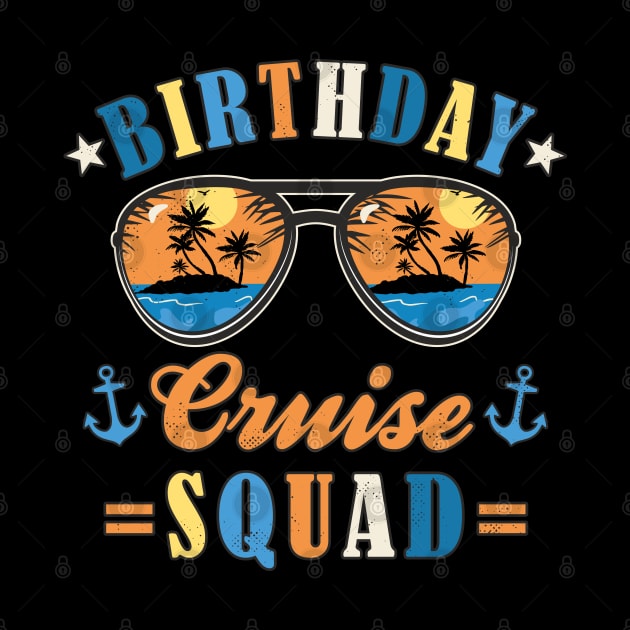 Birthday Cruise Squad Birthday Party Support by FloraLi