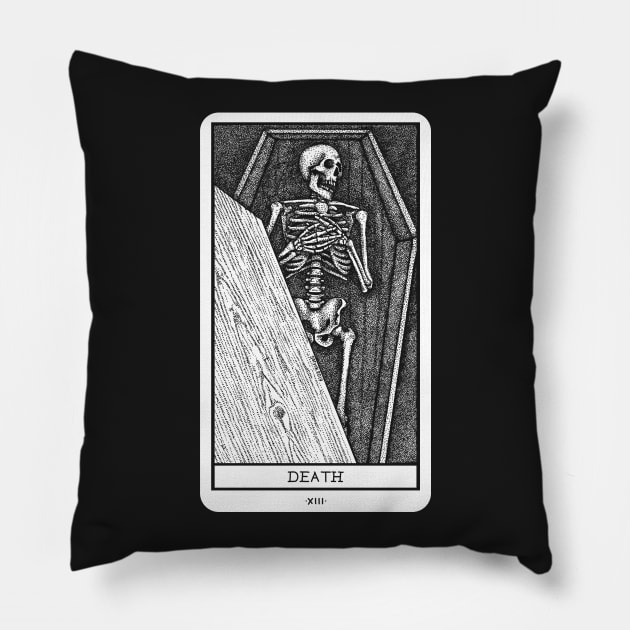 Death Tarot Pillow by GAz