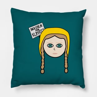 Greta Thunberg 1 Pillow