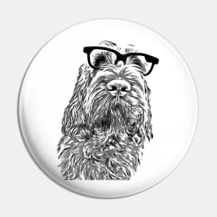 Intelligent friend Spinone Pin