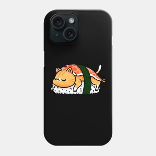 Funny sushi cat Phone Case