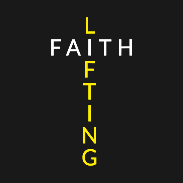 Faith Lifting Cross T-Shirt by PHAIVAYCHU