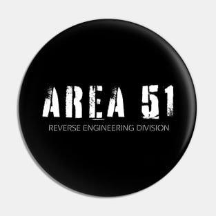 Area 51 Reverse Engineering Division Pin