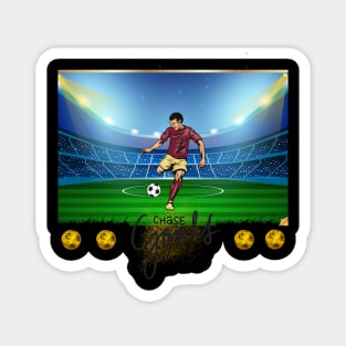 Soccer football lover Magnet